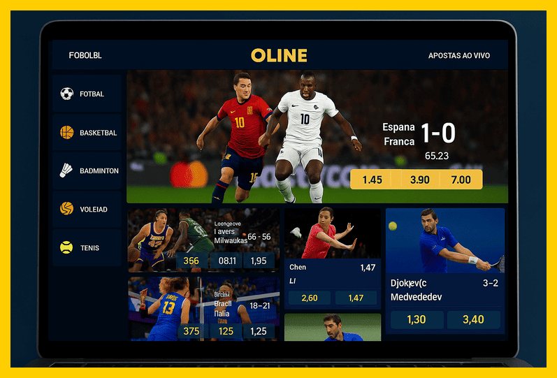 Aposte em apostas esportivas no cassino online OLINE