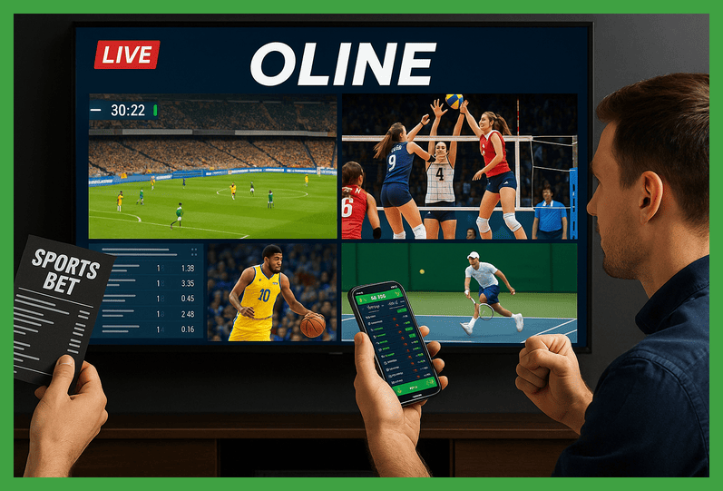 Apostas esportivas no cassino online OLINE